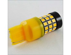 Светодиодная автолампа SLP LED в указатель поворота, цоколь T20(7440)(WY21W) 39-2835 9-30V Жёлтый